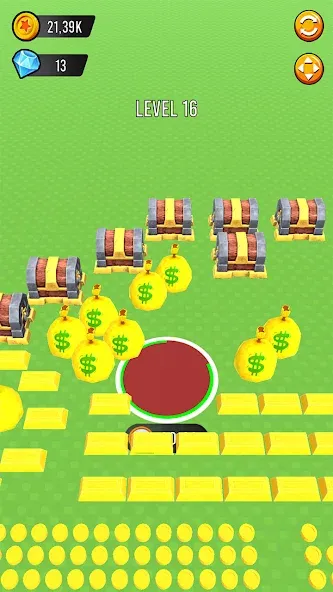 Скачать взлом Fruit hole: Black hole на Андроид — Безлимитные деньги и усиленные бонусы — скриншот 5