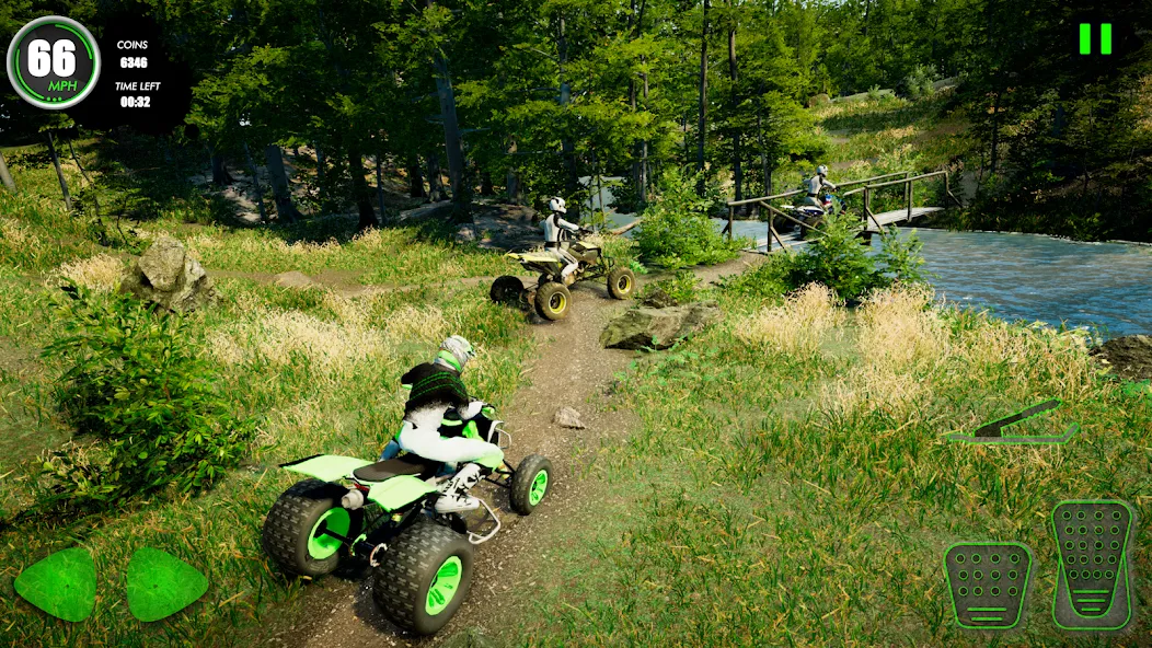Скачать Atv Car Games Bike Offroad 4x4 — Безлимитные деньги и топливо — скриншот 2