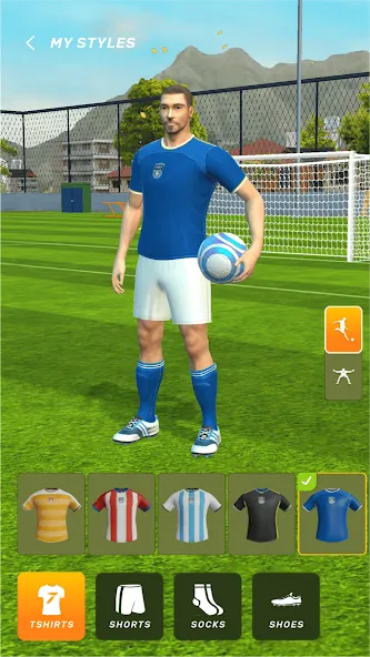 Football World - Real People (Мод Безлимитные монеты и энергия) — скриншот 5
