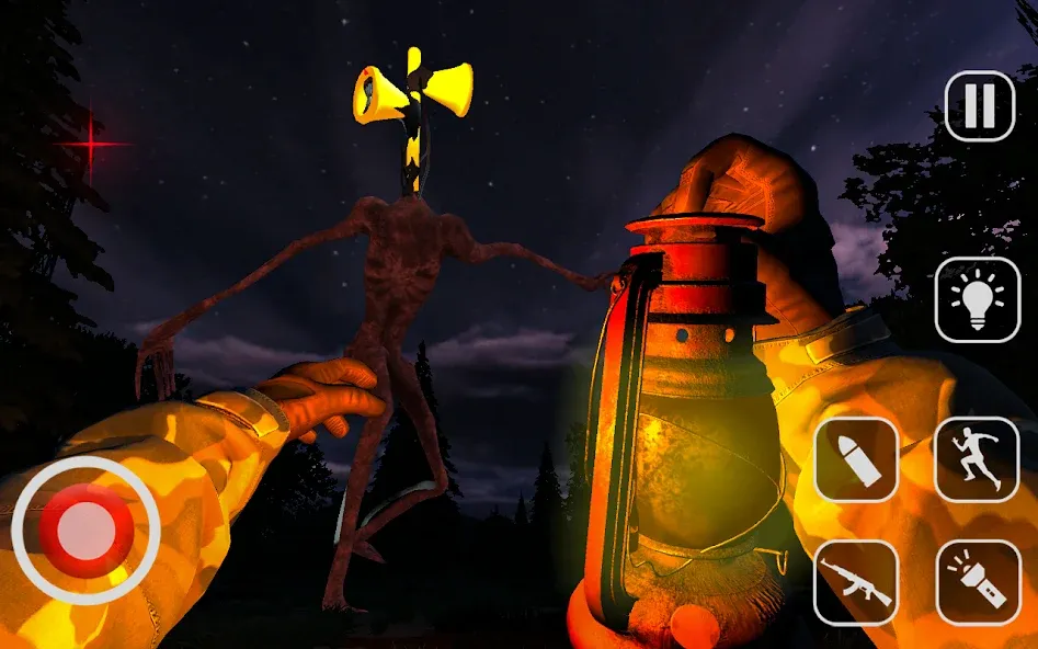 Siren Head : Hunt in Forest Mod APK Безлимитные патроны и здоровье — Скачать на Андроид — скриншот 1