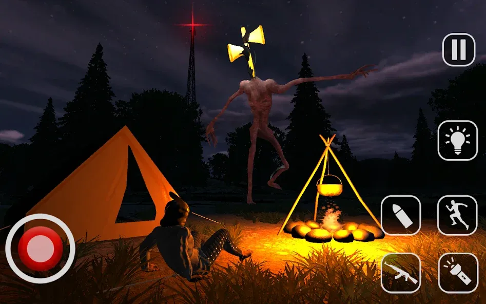 Siren Head : Hunt in Forest Mod APK Безлимитные патроны и здоровье — Скачать на Андроид — скриншот 3