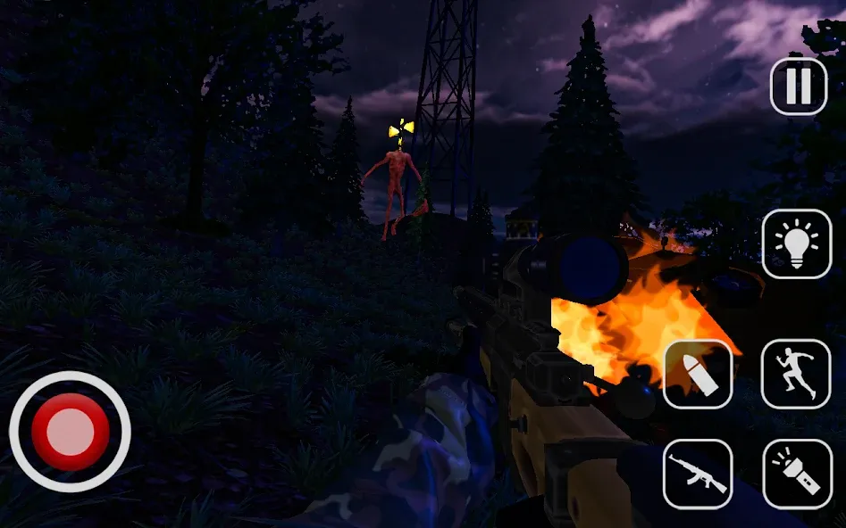 Siren Head : Hunt in Forest Mod APK Безлимитные патроны и здоровье — Скачать на Андроид — скриншот 5