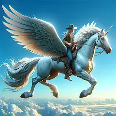 Скачать The Flying Horse: Unicorn (Мод: Магические полёты и новые единороги) на Андроид