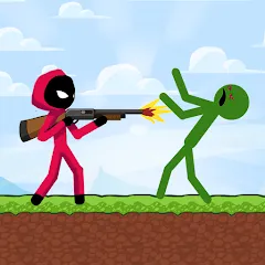 Скачать Stick vs Zombies с модом — Безлимитные монеты и оружие