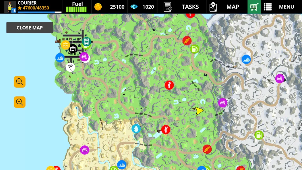 Скачать Driving Zone: Offroad Lite с модом — Безлимитные деньги и открыты все машины — скриншот 4