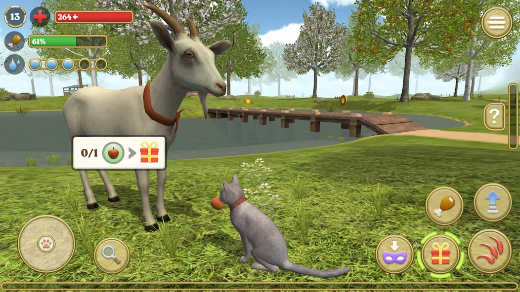 Взломанная Cat Simulator : Kitties Family на Андроид — Много котят и безлимитные монеты — скриншот 3