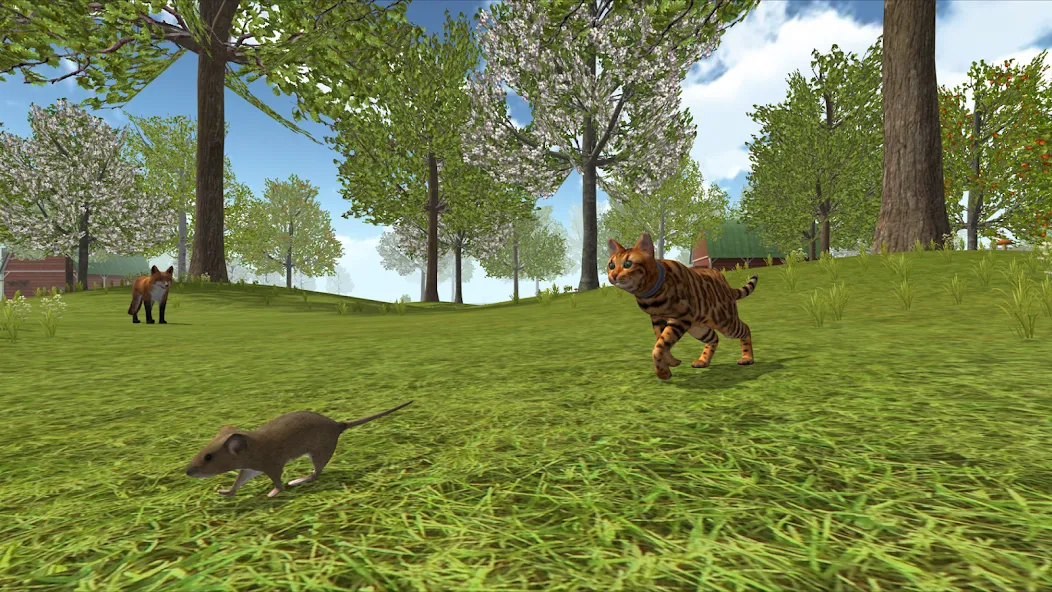 Взломанная Cat Simulator : Kitties Family на Андроид — Много котят и безлимитные монеты — скриншот 4