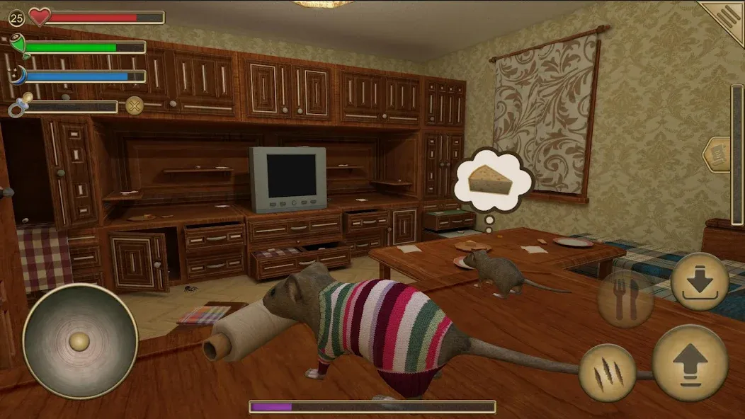 Скачать Mouse Simulator : Forest Home — Последняя версия (Без рекламы и много ресурсов) — скриншот 2