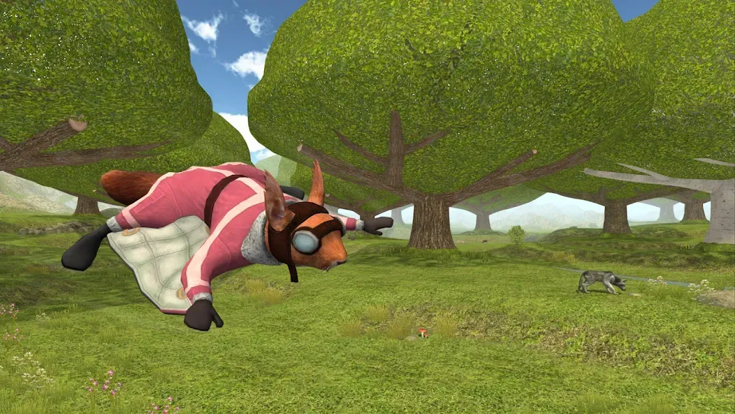 Squirrel Simulator 2 : Online на Андроид — Мод Много орехов и открыты все уровни — скриншот 4