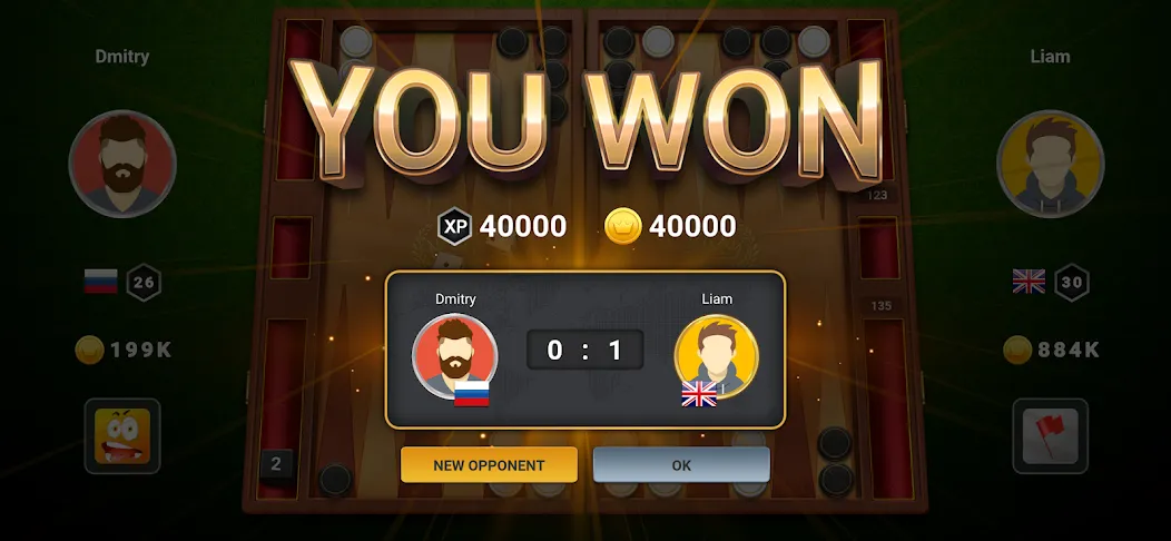 Скачать Backgammon Champs - Board Game — Последняя версия (Безлимитные монеты и все режимы открыты) — скриншот 4