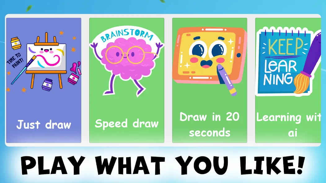 Draw It. Easy Draw Quick Game — Взломанная версия (Быстрое рисование без ограничений) — скриншот 3