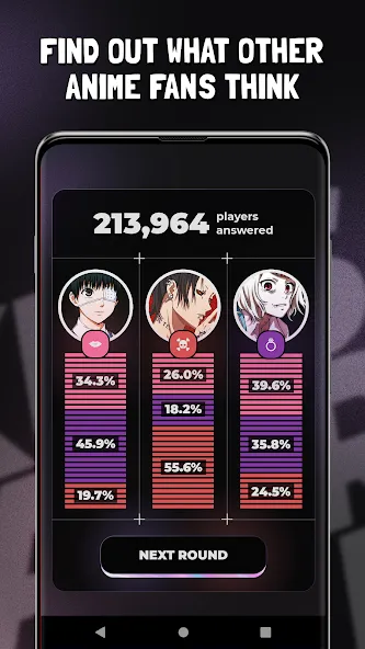 Скачать KMK - Kiss Marry Kill Anime MOD APK — Разблокированы все персонажи и режимы — скриншот 3