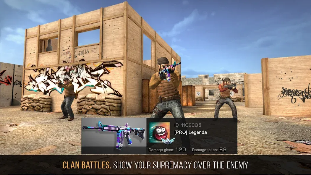 Standoff 2 Mod APK Бесконечные деньги и оружие — Скачать на Андроид — скриншот 3 Standoff 2 Mod APK Бесконечные деньги и оружие — Скачать на Андроид — скриншот 3