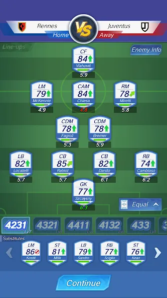 Football Rising Star Mod APK Безлимитные деньги и энергия — Скачать на Андроид — скриншот 2