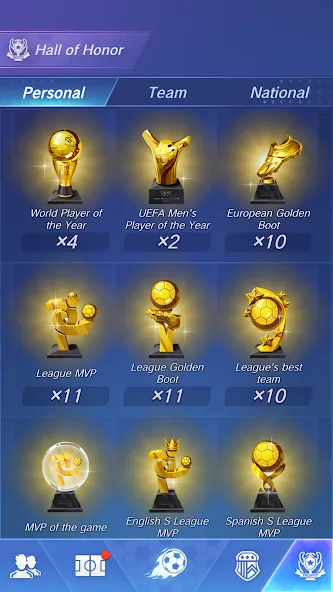 Football Rising Star Mod APK Безлимитные деньги и энергия — Скачать на Андроид — скриншот 4