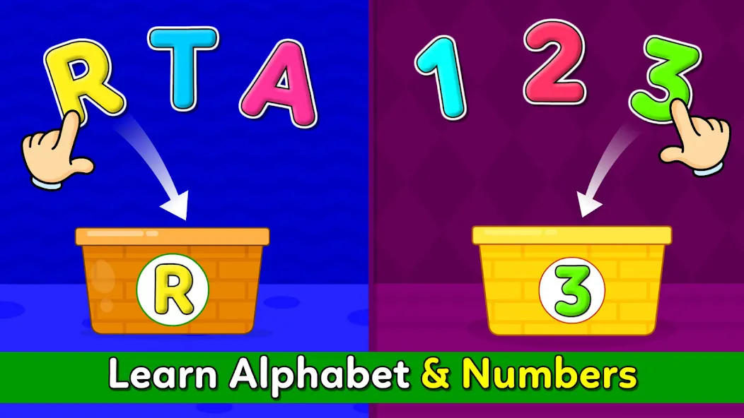 Взлом Toddler Games for 2-3 Year Old — Разблокированы все развивающие игры — скриншот 1