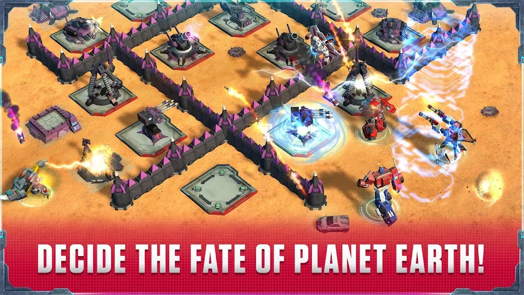 Transformers: Earth Wars Beta — Мод: Безлимитные ресурсы и открыты герои — скриншот 3