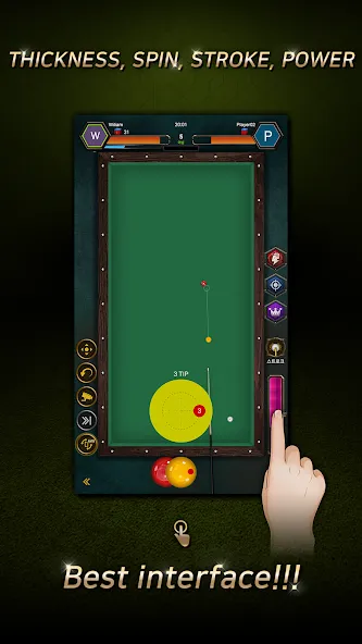 Скачать Real Billiards Battle - carom — Последняя версия (Без рекламы и все столы открыты) — скриншот 3