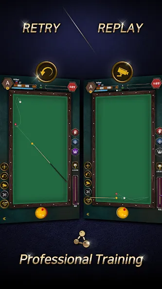 Скачать Real Billiards Battle - carom — Последняя версия (Без рекламы и все столы открыты) — скриншот 5
