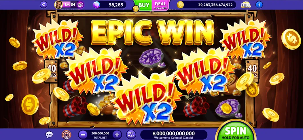 Взлом Club Vegas Slots Casino Games — Безлимитные монеты и открыты бонусы — скриншот 1