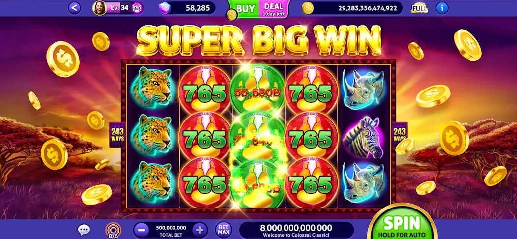 Взлом Club Vegas Slots Casino Games — Безлимитные монеты и открыты бонусы — скриншот 2