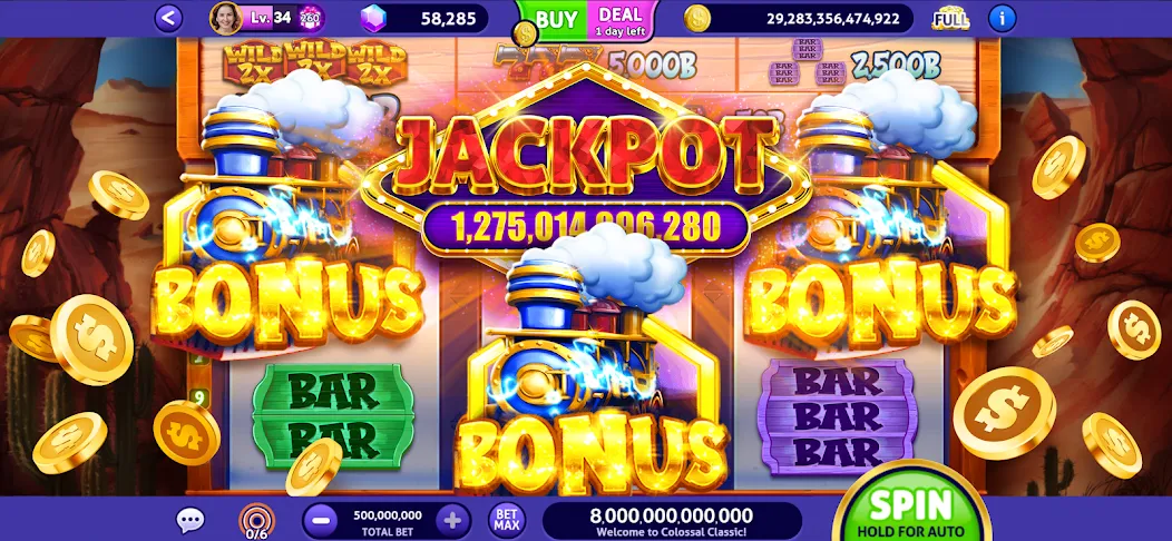 Взлом Club Vegas Slots Casino Games — Безлимитные монеты и открыты бонусы — скриншот 4