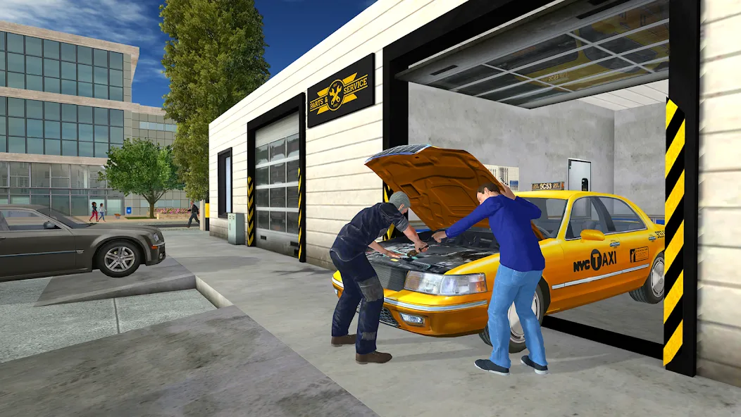 Скачать Taxi Game 2 — Модификация Безлимитные деньги и топливо — скриншот 4