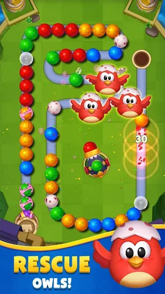 Marble Crush Blast на Андроид — Мод Много монет и все уровни открыты — скриншот 3