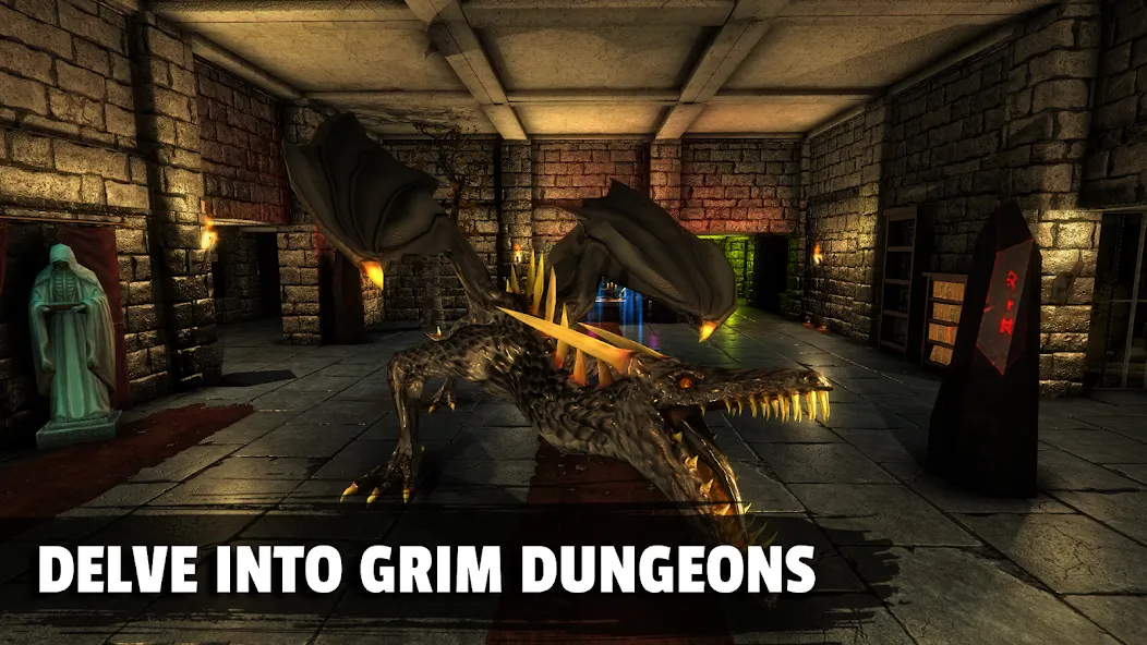 Moonshades RPG Dungeon Crawler Mod APK Безлимитные ресурсы и мощное снаряжение — Скачать на Андроид — скриншот 3