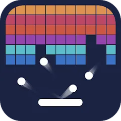 Balls Crush - Bricks Breaker — Мод: Безлимитные жизни и усиленные шары