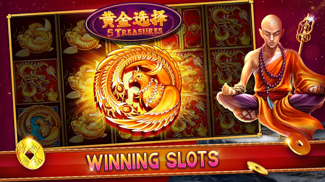 88 Fortunes Casino Slot Games — Взломанная версия (Безлимитные монеты и бесплатные вращения) — скриншот 3