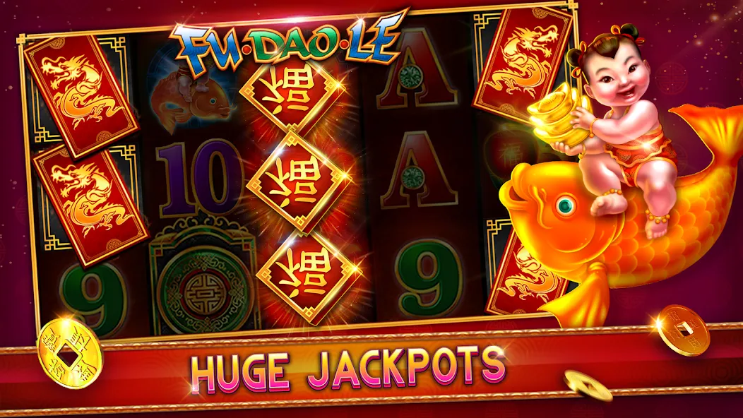 88 Fortunes Casino Slot Games — Взломанная версия (Безлимитные монеты и бесплатные вращения) — скриншот 5