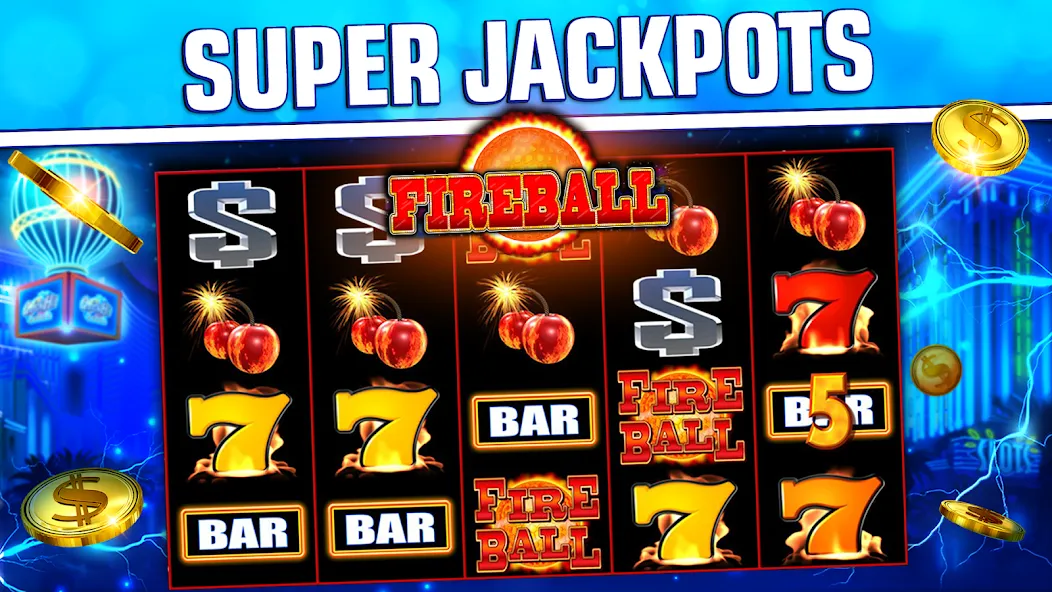 Quick Hit Casino Slot Games MOD APK на Android — Безлимитные монеты и джекпоты — скриншот 4