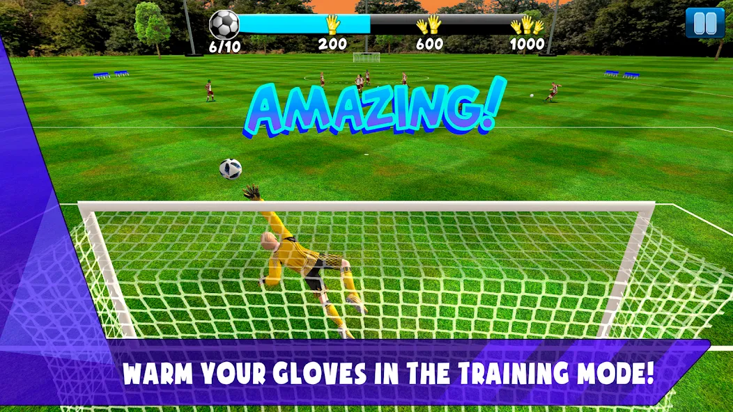 Скачать Soccer Goalkeeper 2024 MOD APK — Безлимитные деньги и энергия — скриншот 1
