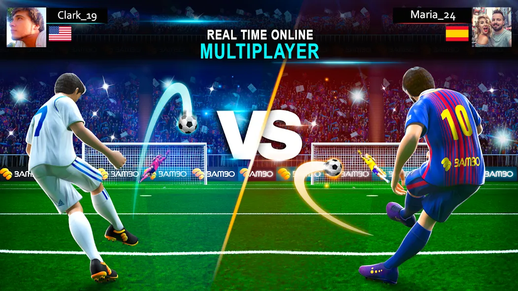 Shoot Goal - Soccer Games 2022 на Андроид — Безлимитные монеты и открытые уровни — скриншот 5