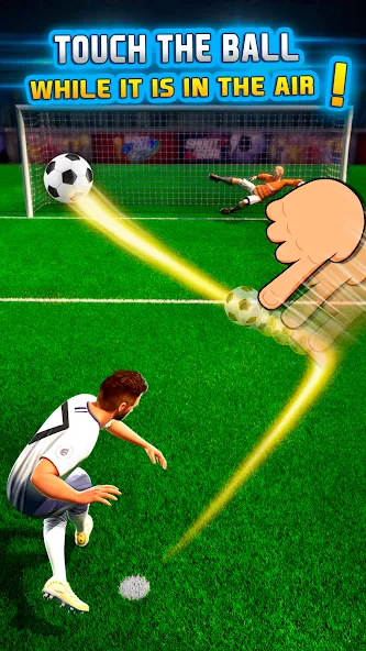 Shoot Goal: World Leagues Mod APK Безлимитные монеты и открыты все лиги — Скачать на Андроид — скриншот 2