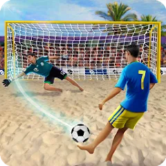 Скачать Shoot Goal - Beach Soccer Game MOD APK — Безлимитные деньги и открыты все уровни