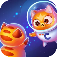 Скачать Space Cat Evolution: Kitty col на Андроид — Безлимитные ресурсы и улучшения