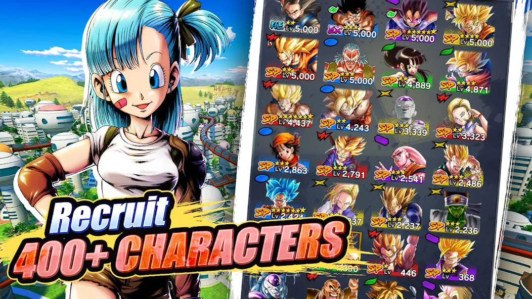 DRAGON BALL LEGENDS на Андроид — Безлимитные ресурсы и прокачка героев — скриншот 5