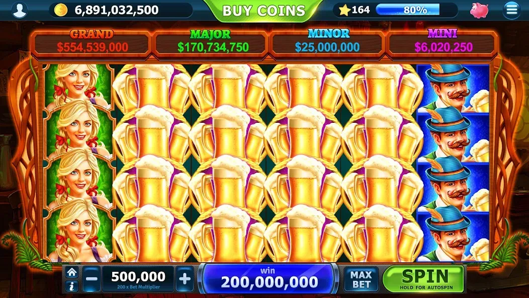 Скачать взлом Slots of Vegas на Андроид — Безлимитные монеты и джекпоты — скриншот 3 Скачать взлом Slots of Vegas на Андроид — Безлимитные монеты и джекпоты — скриншот 3