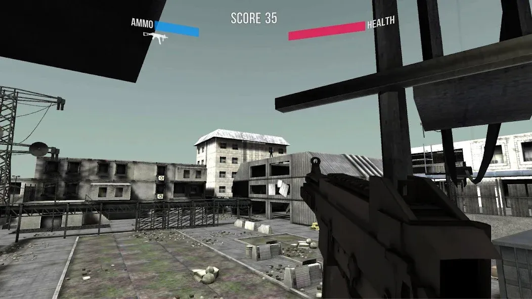 Взломанная VR FPS на Андроид — Безлимитные патроны и здоровье — скриншот 1 Взломанная VR FPS на Андроид — Безлимитные патроны и здоровье — скриншот 1