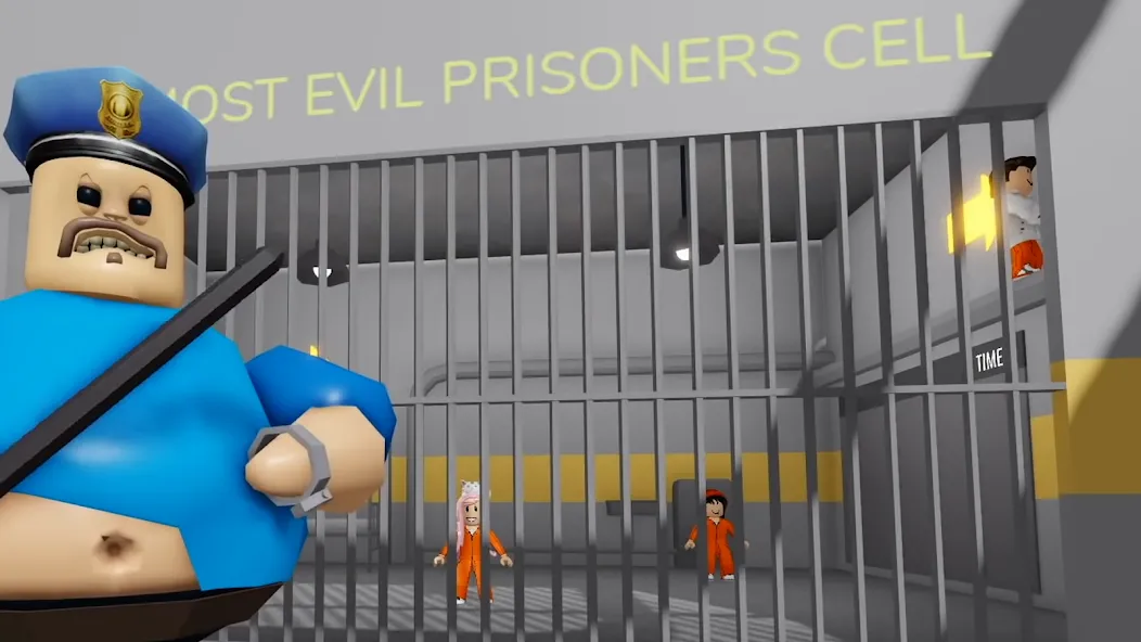 Barry Prison Escape JailBreak MOD APK — Побег из тюрьмы без ограничений — скриншот 1