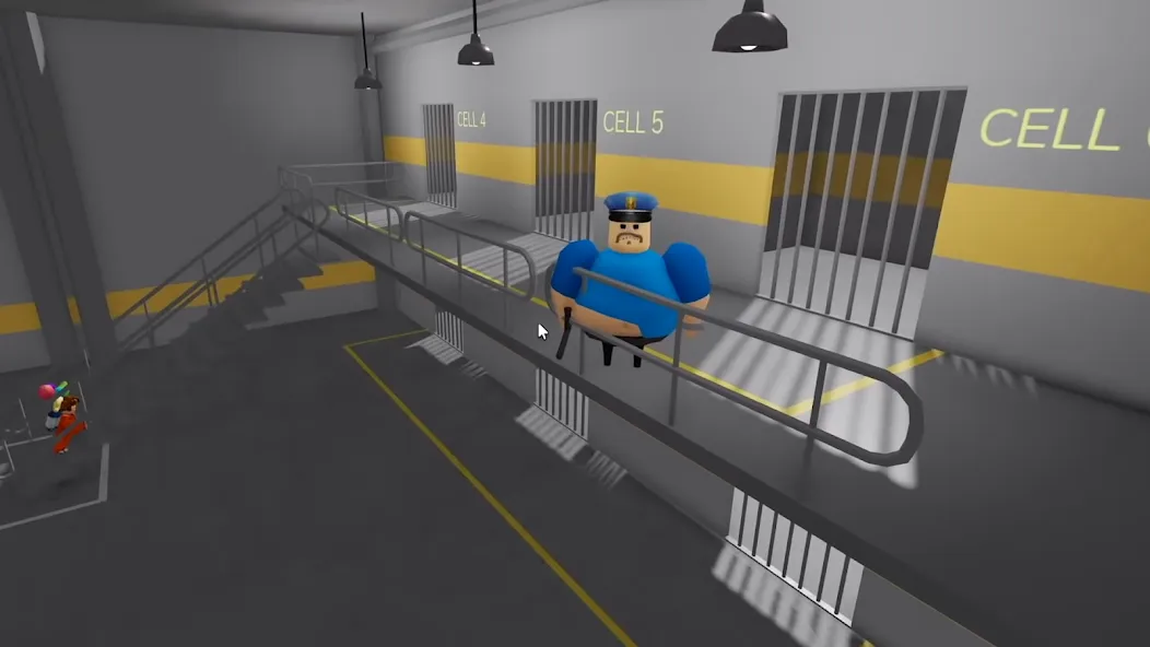 Barry Prison Escape JailBreak MOD APK — Побег из тюрьмы без ограничений — скриншот 3