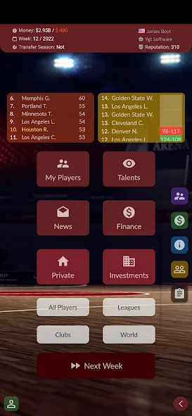 Basketball Agent — Взломанная версия (Безлимитные деньги и быстрый прогресс) — скриншот 1