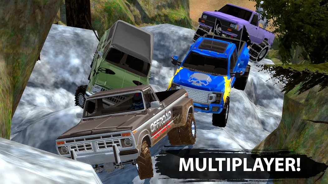 Скачать взлом Offroad Outlaws на Андроид — Безлимитные деньги и все машины открыты — скриншот 2