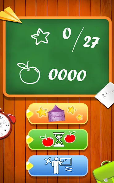 Скачать Learn multiplication table MOD APK — Таблица умножения без ограничений — скриншот 1