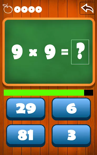 Скачать Learn multiplication table MOD APK — Таблица умножения без ограничений — скриншот 2