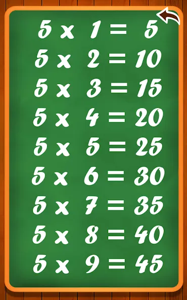 Скачать Learn multiplication table MOD APK — Таблица умножения без ограничений — скриншот 3