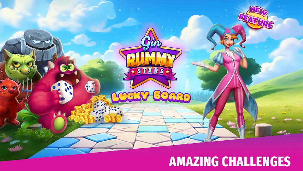 Скачать Gin Rummy Stars - Card Game на Андроид — Безлимитные монеты и все карты — скриншот 3