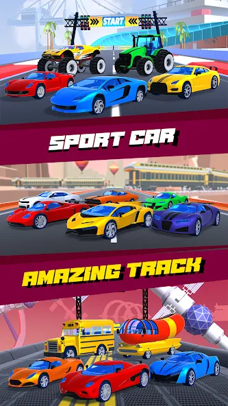 Car Race 3D - Racing Master MOD — Безлимитные деньги и все машины открыты на Андроид — скриншот 3